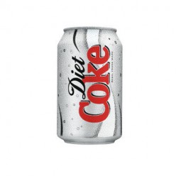 Diet Coke cans 24 x 300ml (Irish)