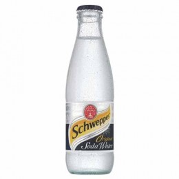 Schweppes Soda Water 24 x 200ml nrb