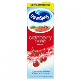 Ocean Spray Cranberry classic 12 x 1lt cartons