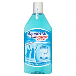 Aquafresh Extracare Tingling Mouthwash Aquafresh Extracare Tingling Mouthwash