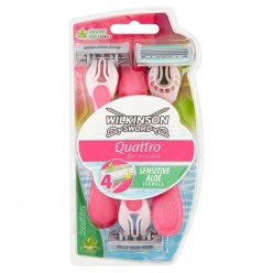 Wilkinson Sword Quattro - Disposable Razors