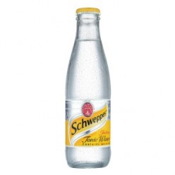 Schweppes Tonic Water Glass Bottle