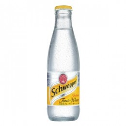 Schweppes Tonic Water Glass Bottle
