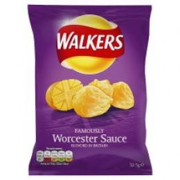 Walkers Worcester Sauce Crisps