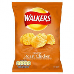Walkers Roast Chicken Crisps