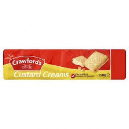 Crawfords Custard Cream 150g