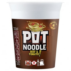 Pot Noodle Beef & Tomato