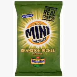 Mini Cheddars Branston Pickle